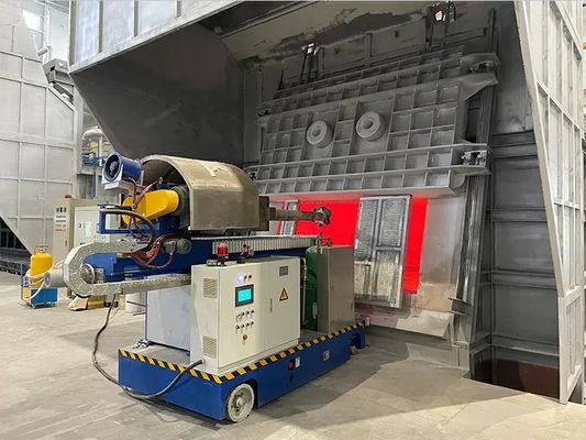 Rotary Flux Injector Aluminum Degassing Machine with 0-500g/min Flux Feeder ≤5 Mm Granularity and 2.5KW Power Consumption