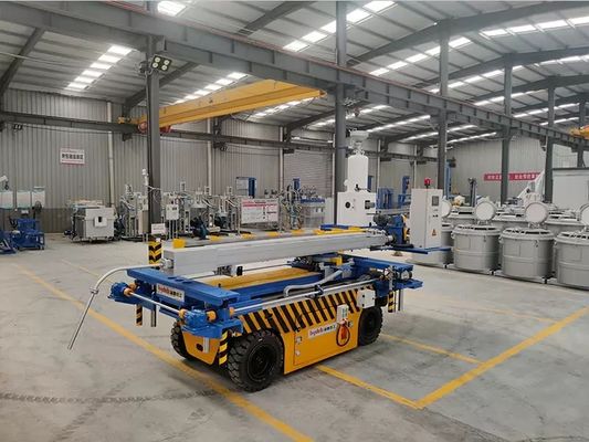 Máquina avanzada de desgasificación de refinación de aluminio para gas refinado de alta pureza ≥ 99,996% y ≤ 5 mm de tamaño de partícula del flujo de refinación