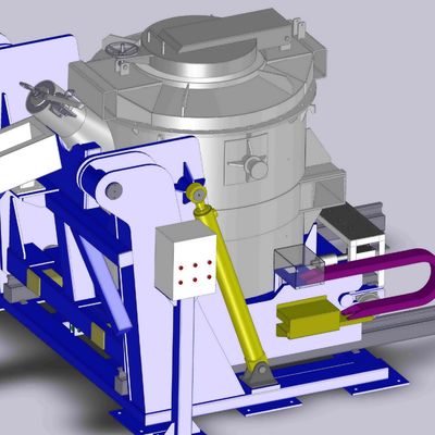 Las máquinas de fundición de aluminio fundido aisladas para la máquina de fundición a presión