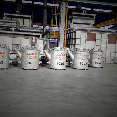 Superficie lisa transferencia de la cuchara de acabado para aluminio líquido fundido