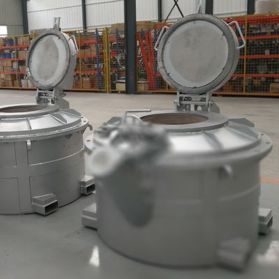 Superficie lisa transferencia de la cuchara de acabado para aluminio líquido fundido