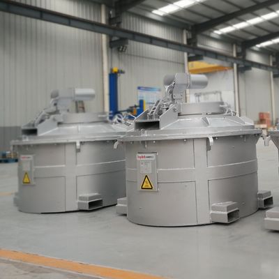 Cucharas de transferencia de aluminio fundido con caída de temperatura natural de ≤12 °C/h y aumento de temperatura superficial de ≤50 °C