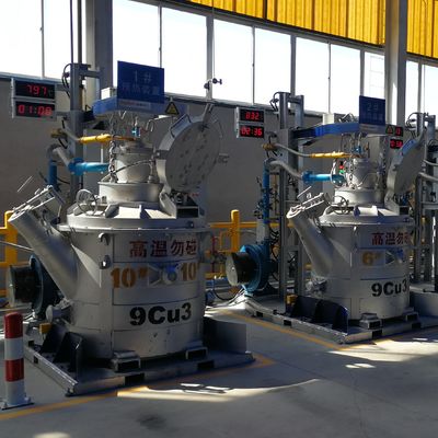 500 - 3000 kg Cucharilla de transferencia de aluminio fundido para fundición en matrices de aluminio