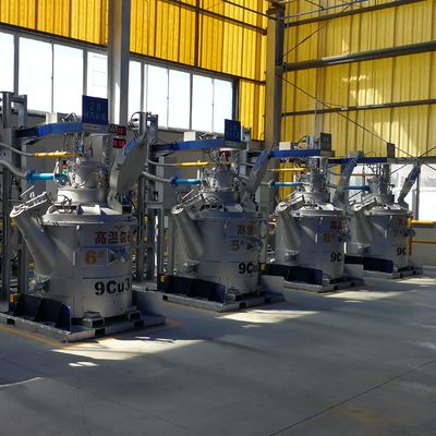 Tipo de crisol de transferencia de aluminio fundido para la fábrica de fundición a presión