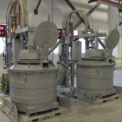 Tipo de crisol de transferencia de aluminio fundido para la fábrica de fundición a presión