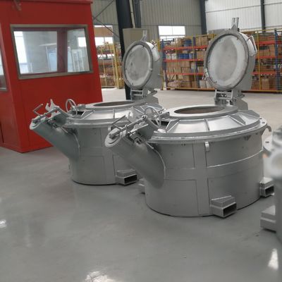 Tipo de crisol de transferencia de aluminio fundido para la fábrica de fundición a presión