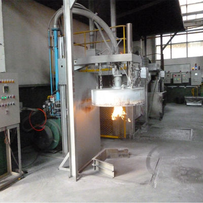 Potencia total≤4 KW Sistema de precalentamiento de cuchara de aluminio con presión de gas Pa 5000
