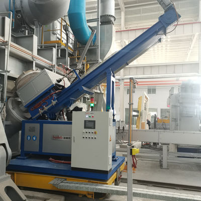 Degaser rotativo inerte de alta eficiencia para aluminio fundido
