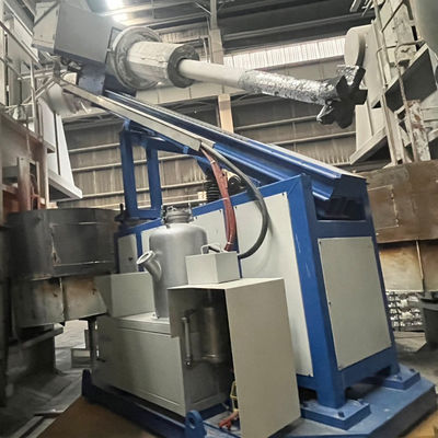Cantidad de pulverización de polvo de flujo refinado G/min 0-350 Unidad giratoria de desgasificación para presión ajustable de gas refinado MPa 0,1-0.6