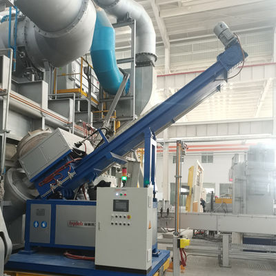 Tipo de pared lateral de la máquina de inyección de flujo Gas de refinación 0.4 ∼ 0.6MPa Presión