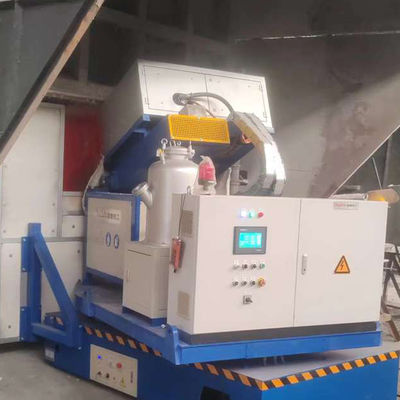 Máquina regulable de desgasificación de refinación de aluminio con presión de gas refinado de 0,1 a 0,6 MPa y tamaño de partícula mm ≤ 5