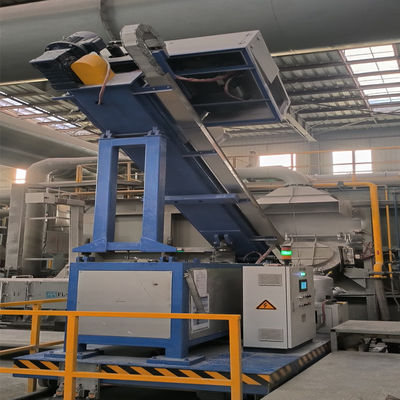 Control de tamaño de partículas del flujo de refinación Máquina de desgasificación de aluminio fundido ajustable con presión de gas refinado