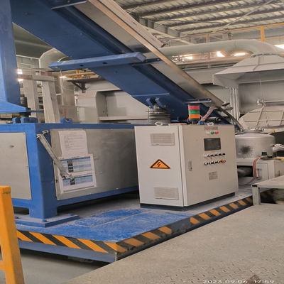 Control de tamaño de partículas del flujo de refinación Máquina de desgasificación de aluminio fundido ajustable con presión de gas refinado