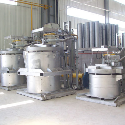 Fundición de fundición y vertido de aluminio, cucharilla de 500~3000 kg Capacidad