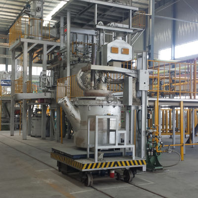Máquina de precalentamiento de calefacción a gas Equipo de calefacción para calefacción Cucharilla de transferencia de aluminio fundido