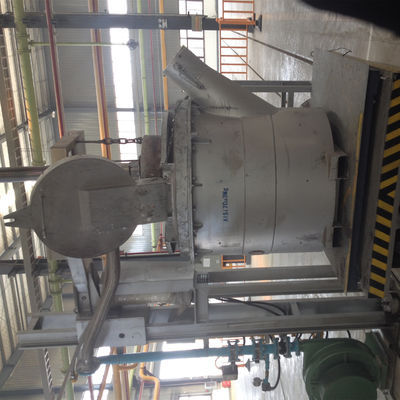 Labios de cuchara de acero reforzado para trasvase de aluminio fundido con baja elevación de la temperatura superficial