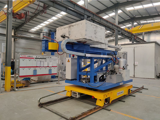 Inyector de flujo giratorio con servomotor de control de presión de inyección 0-300 mm/s Velocidad y presión de 25 MPa para el refino de aluminio