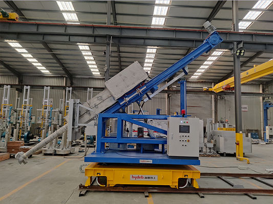 Inyector de flujo giratorio con servomotor de control de presión de inyección 0-300 mm/s Velocidad y presión de 25 MPa para el refino de aluminio