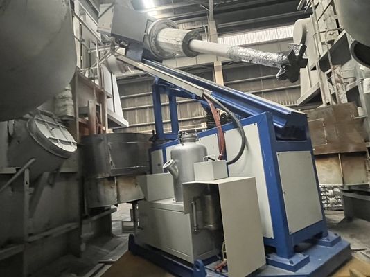 Los sistemas de desgasificación y de flujo de aluminio garantizan operaciones de desgasificación y de flujo coherentes y eficientes