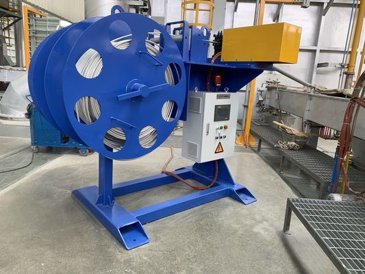 Control exacto de la cantidad de adición de Al-Ti-B de alambre motor de la unidad de alimentación de la barra de potencia