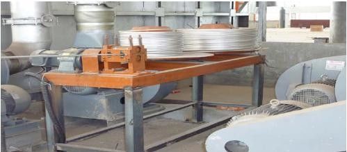 High-Capacity 15-Rod Feeding System with Stainless Steel Construction and Variable Speed Control for Rotary Flux Injector