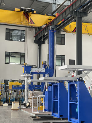 Rotor y eje de desgasificación de grafito de alta pureza de refinación con peso total de la máquina de 3000 kg ≥ 99,996% Pureza de gas refinado
