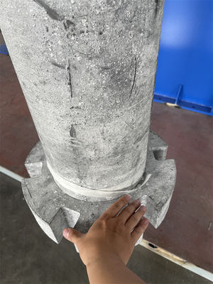 0.1-0.6MPa Máquina de desgasificación de aluminio Lanuder a presión con caudal de 0,5-3 m3/h