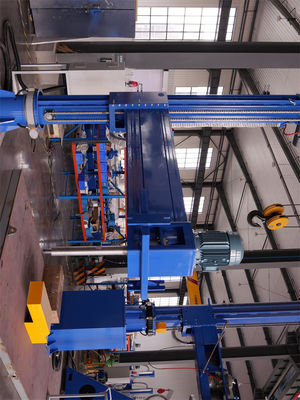 Máquina de desgasificación y depuración de aluminio líquido fundido