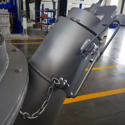Cucharilla de transferencia para aluminio líquido / transferencia de aluminio fundido