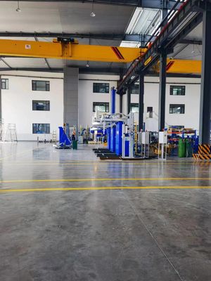 Sistema de precalentamiento de cuchara de aluminio con presión de gas de 5000 Pa y precisión de control de temperatura de ± 5C