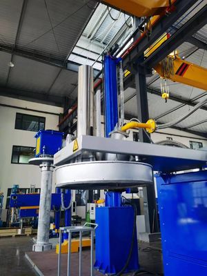 Precalentador de cucharas personalizable para cucharas de transferencia Rango de temperatura 500-1200 ° C Fácil de instalar Color azul