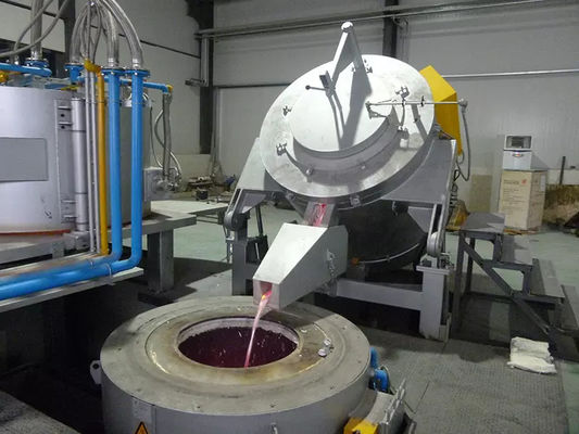 Horno de crisol regenerativo de aluminio con alta precisión de control de temperatura ±5°C