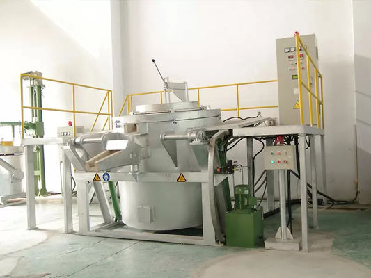 Horno de crisol regenerativo de aluminio con alta precisión de control de temperatura ±5°C
