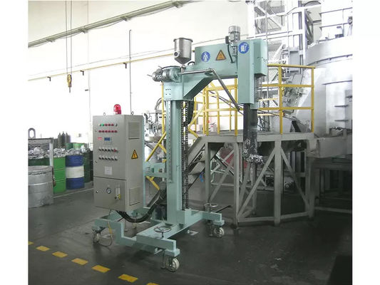 Producto de desgasificación de aleación de aluminio 3000KG Peso total de la máquina y tiempo de desgasificación de refinación Min 0 ¢ 99 para una producción rápida