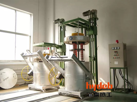 Sistema de precalentamiento de cuchara de aluminio con presión de gas de 5000 Pa y precisión de control de temperatura de ± 5C