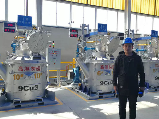 Solución rentable Lavadora automática de gas natural con presión de 5000 Pa