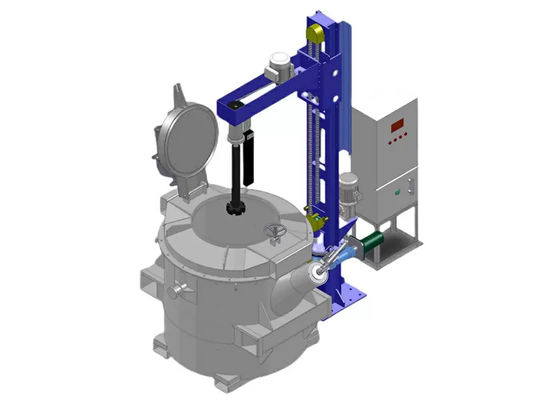 Mejorar la producción de aluminio con una máquina de desgasificación de aluminio de 4 rotores 0-600 R/min Velocidad del rotor de grafito y O2ppm≤5