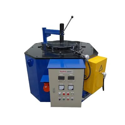 Sistema de control SSR CE ISO9001 Horno de crisol de aluminio para un control preciso de la temperatura