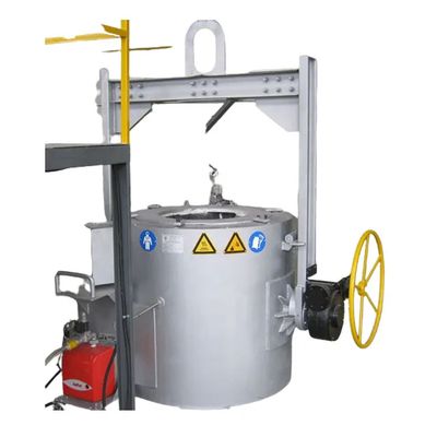 Fuego de fusión de aluminio avanzado con tiempo de fusión personalizado y sistema de control PLC
