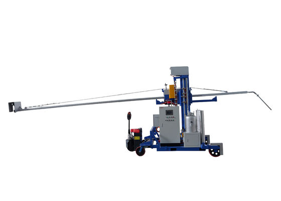 Unidad de desgasificación giratoria de 600 kg para el refino de flujo, tamaño de partículas ≤ 5 mm y cantidad de pulverización de flujo refinado 0 ≈ 350 g/min