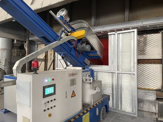 Velocidad del rotor de grafito 0 ¥ 400 r/min Máquina de inyección de flujo rotativo para el refinamiento de aluminio