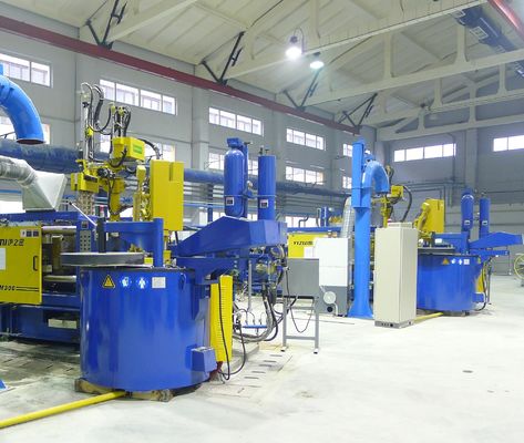 Horno de fusión de aluminio fundido a temperatura nominal de 850 °C con uniformidad de temperatura ≤ ± 5 °C