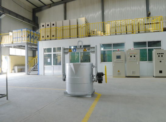 Caída de temperatura natural ≤ 15 °C/h Cucharas de transferencia de aluminio fundido para transferencia de aluminio