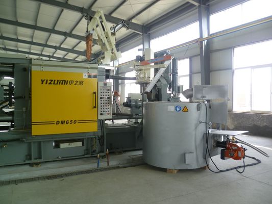 Horno de crisol de aluminio de 50 Hz con un caudal máximo de 35 m3/h