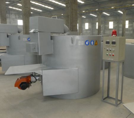 Horno de crisol de aluminio de 50 Hz con un caudal máximo de 35 m3/h