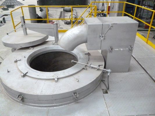 Horno de crisol de aluminio de ≤5kw con termoparejo de medición de temperatura Φ16 y consumo de energía