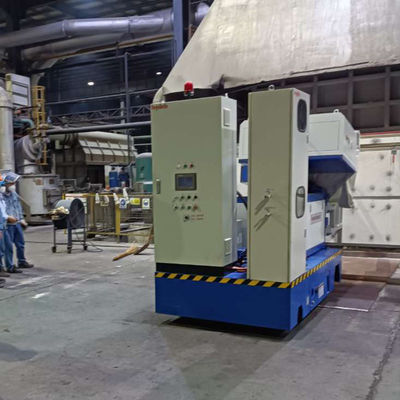 Máquina de inyección de flujo con bajo contenido de oxígeno fundición de aluminio a alta temperatura