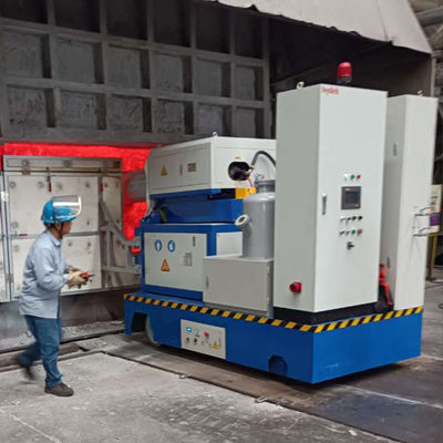 3kW Potencia total Máquina de desgasificación de refinación de aluminio Ajustable Presión de gas refinado MPa 0,1-0,6 Personalizable