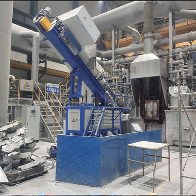 Velocidad del rotor de grafito R/Min Ajuste de conversión de frecuencia 0-600 Máquina de desgasificación para refinación y desgasificación de refinación de aluminio