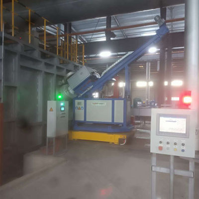 Máquina de desgasificación de refinación de aluminio para maximizar el potencial de producción Frecuencia de 50 Hz y tiempo de refinación de 0 a 99 min